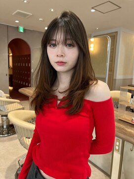 ジーナ 流山おおたかの森(Zina) 髪質改善＊柔らかミディアムレイヤーカット＊【Zinaおおたか】