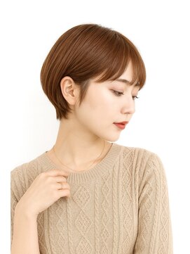 ☆お客様スタイル☆【艶カラーショート／二俣川／二俣川駅】