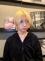 ヘアサロン ガリカ 表参道(hair salon Gallica)&nbsp;抜け感のあるショートウルフ×ニュアンスツーウェイバング