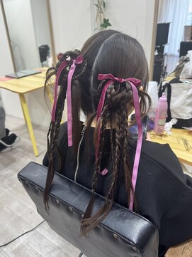 アヴァンス 北花田店(AVANCE) リボンヘアアレンジ