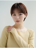 前髪あり大人耳掛けショート30代40代【AIN.表参道】川原大地