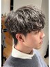 【創指名限定】メンズカット＋ハードパーマ＋選べるオプション　￥9500
