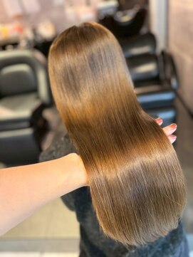 LOE【ロエ】大宮 イメチェン/アンブレラカラー/前髪/ピンクベージュ[大宮]