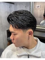 スウェルホワイト(SWELL WHITE) 漢かきあげテーパーフェード