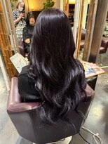 サラジュ 西宮北口店(SARAJU) ダークカラー×艶ロングウェーブ