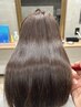 《続！新生活応援プラン》髪質改善ストレート＋カット＋艶髪トリートメント