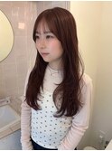 【NEELU_miu】レイヤー×ピンクブラウン