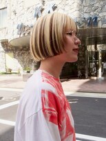 ユルクメゾンシティ 名古屋(JURK MAISON CITY)&nbsp;名古屋/ミルクティーブロンド/ダークブルー/デジタルパーマ