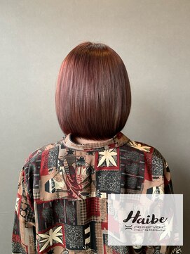 レザボアハイブ(reservoir Haibe) 30代40代ボブ（白髪ぼかし）