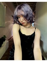 楪(yuzuriha)&nbsp;Bob × Lavender color