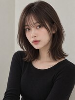 クレビアテン(CreBiA ten_)&nbsp;透明感シアーブラウン/ミディアム/ボブ/顔まわりカット