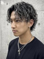 ヘッドストック(HEAD STOCK)&nbsp;ハイライトメッシュサーフカールパーマサーフバックパーマ