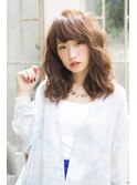 【Un ami】大人カジュアルなくせ毛風パーマ☆津村 佳奈☆