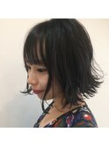 ざっくりボブ