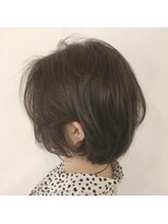 キャンバス バイ ネオリーブ 横浜西口(Canvas by neo.)&nbsp;小顔 レイヤー ボブ シアーグレージュ ハイライト