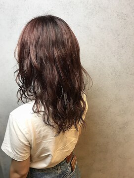 ヘアサロンエム 渋谷店(HAIR SALON M) 外ハネボブ/アッシュブラウン/ネオウルフ/デザインカラー