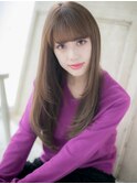 *mod's姪浜*…クラシカルなワンカールアンニュイ小顔ロングd