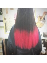 ヘアースペース 練馬店(hair space COCO)&nbsp;ピンクカラーグラデーション