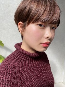 ブロウ ネックス ザ サロン 表参道(VLOW nex the salon) coall 表参道　シアカラー大人可愛いショート　似合わせ　長屋亨