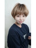 ナチュラル小顔マッシュショートボブ【グランアージュ錦糸町】