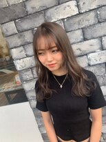 ライズ バイ レボ 柏店(RISE by REVO)&nbsp;ボブ/カーキグレージュ/大人かわいい/フェザーバング