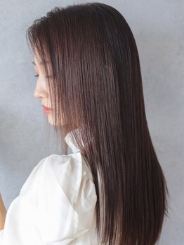 ラブアンドヘアーフロー(Love&Hair Flow)の写真/『美髪プロジェクト』始動♪もっと自然に、もっとキレイに…輝く私を発見☆ポイント矯正も対応します！