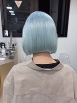 ペレ 渋谷(PELE)&nbsp;Y43_ ペールブルー ブリーチ2回～