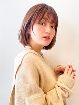 ケーツー あべのキューズモ－ル店(K-two)&nbsp;大人かわいいボブ*顔周りレイヤー*美髪カラー[天王寺/阿倍野]