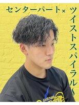 レジット メンズ ヘアサロン(LEGIT MEN's HAIR SALON)&nbsp;ツイスパ×センターパート