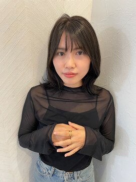 ギフト(Gift. hair&spa) 【Gift.hair&spa】韓国風外ハネミディ