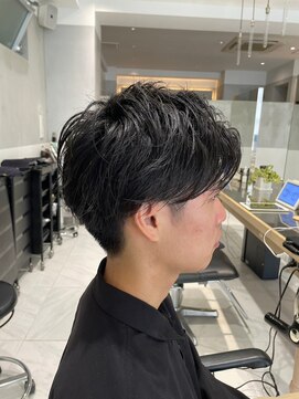 ガリカ(Gallica kinshicho) 【有坂映哉】メンズショートマッシュ黒髪束感<錦糸町>