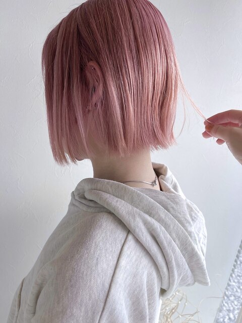 pink  color/bob