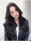 aRietta麻布＊韓国風ロングレイヤー×透明感ベージュブラウン