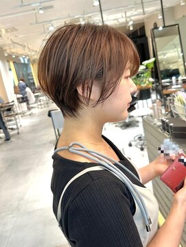 ラボー ノースプラザ店(LA'BO) 【LA'BO三浦】ブリーチなし/ベージュ/ショート