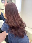 【エクステ】韓国ヘア/チェリーピンク