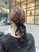 フェリア 渋谷(Feria)&nbsp;【Feria】 編みおろしアレンジ  福田沙也加