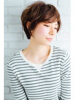 コボ(covo)&nbsp;ラウンドショート×グレイジュ×スタイリッシュ