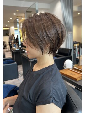 バンプ ギンザ(BUMP GINZA) ショートボブ×毛流れ矯正（浅野）