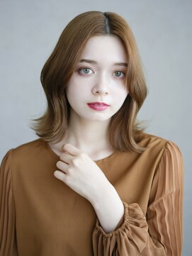 アイティー バイ アルバム 浦和店(IT by ALBUM) くびれレイヤー_レイヤーロング前髪パーマグレーベージュ_29618