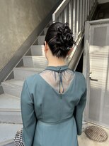 bibito ねじねじアレンジ　ヘアセット　カチモリヘア　ロング
