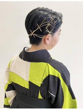 ニド(2do) 卒業式袴ショートアレンジ