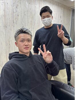 ヘアー モード 辰(HAIR MODE)の写真/美容室が苦手なメンズにもオススメ☆デザイン×扱いやすさを重視！朝のスタイリングも楽にキマる♪