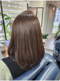 落ち着いた色のロング