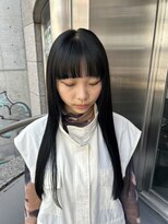 トリックストア(TRICK STORE) 【心斎橋】透明感ブラック 落ちる黒染め