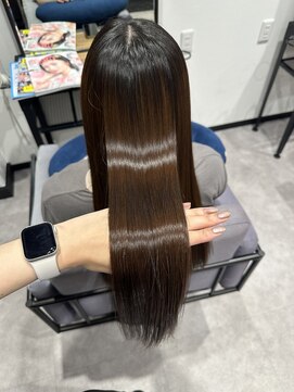アルコイリスバイドールヘアー(ARCOIRIS by Dollhair) 酸性ストレート髪質改善トリートメント縮毛矯正韓国ヘア都島美髪
