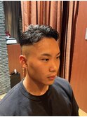 銀座 理容室 フェードカット