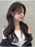 髪質改善 艶髪 愛され 韓国風 前髪カット 小顔　梅田