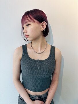 フェイヴィーズ(FavyS) パープルピンクミニボブ