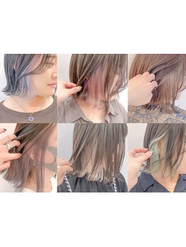 新宿TOPクラスの技術で納得の透明感カラー!ブリーチなしダブルカラー/髪質改善カラーで仕上がり◎