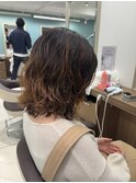 ボブのフワフワパーマ